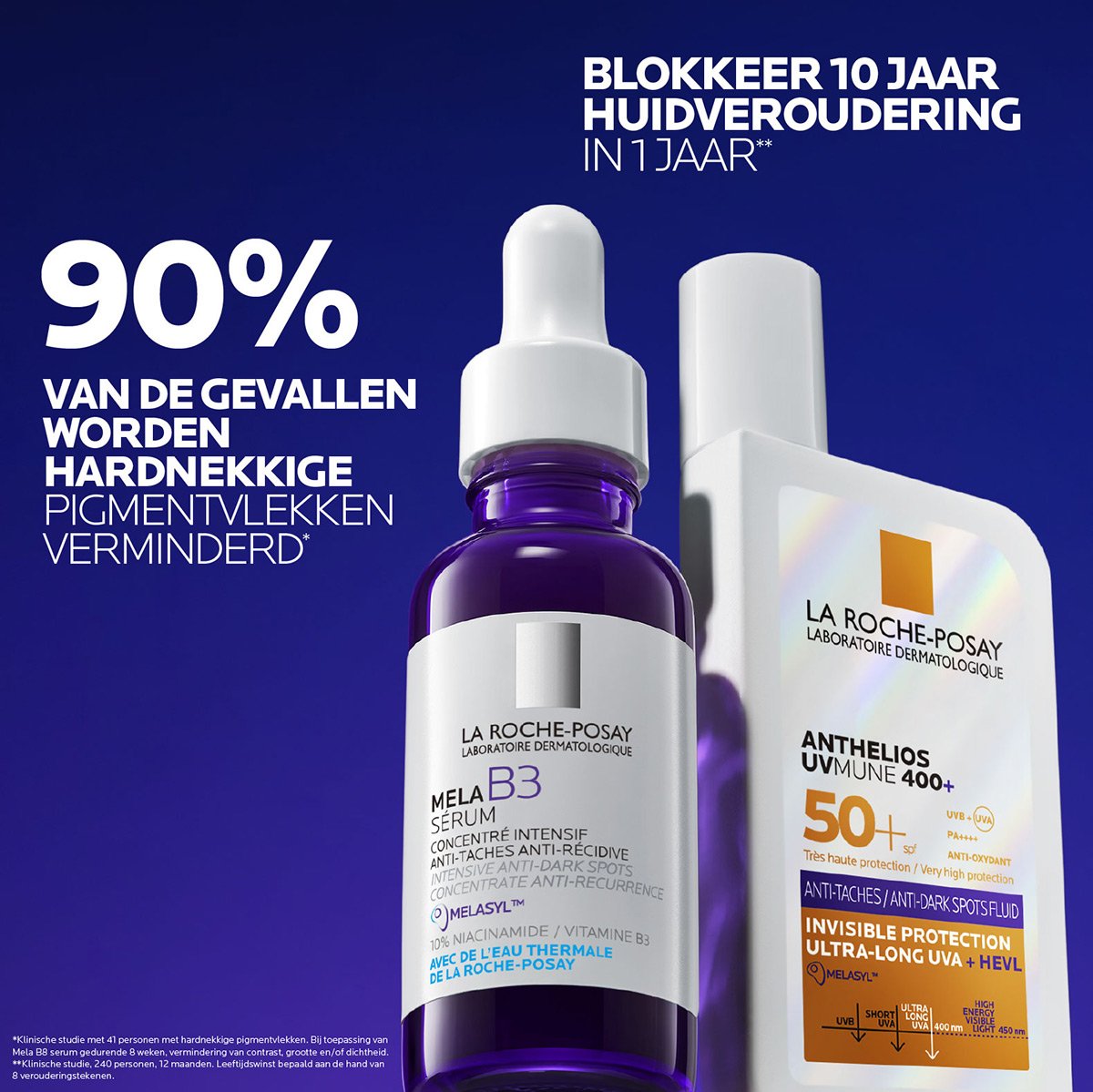 Anthelios UVMune 400 Anti-pigmentvlekken Fluide spf50+