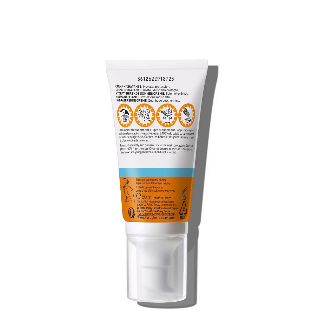 LaRochePosayProductPageSunAntheliosUVMune400CreamAPspf503337875797665back