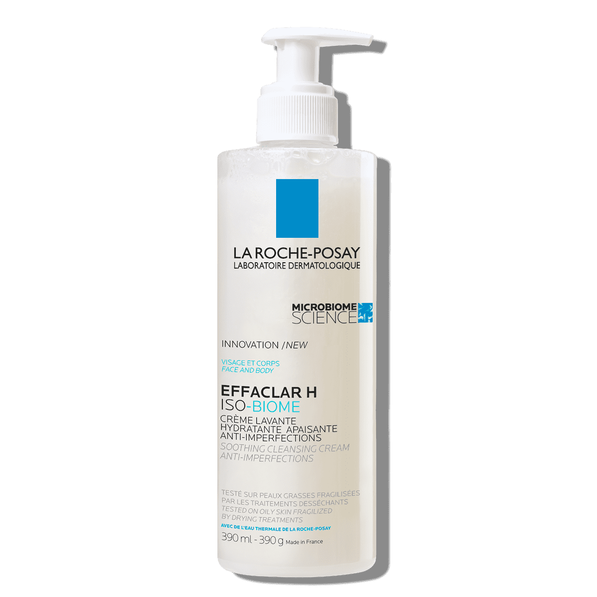 lrp_effaclar_h isobiome-cleanser-390ml pack front