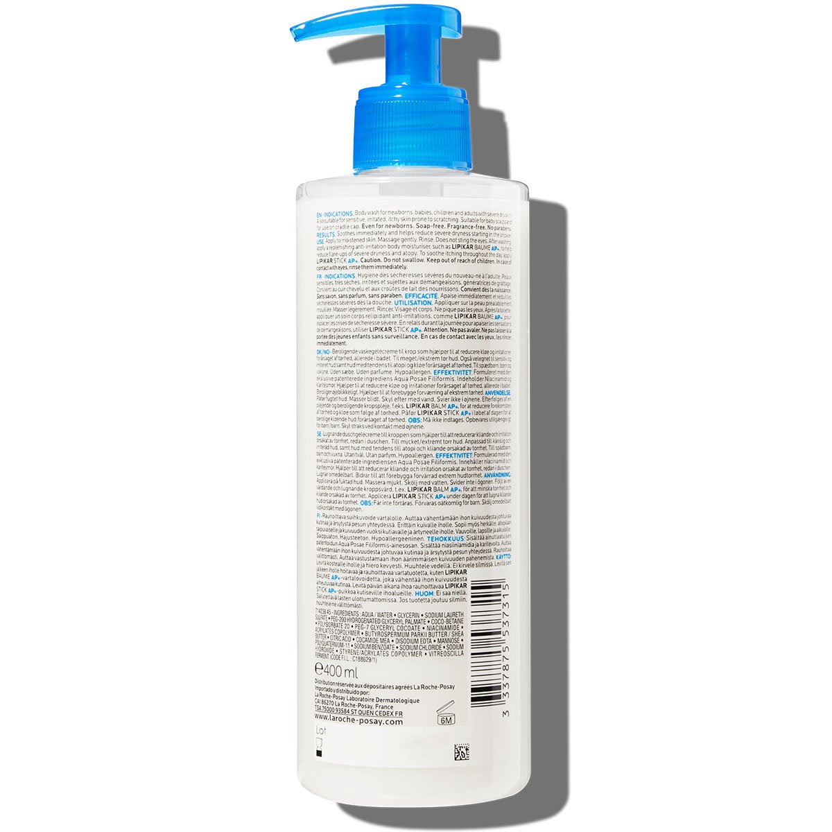 La Roche Posay ProductPage Eczema Lipikar Syndet AP 400ml