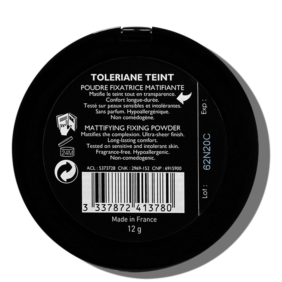 La Roche Posay Sensitive Toleriane Make up TEINT Fixation 3337872413780